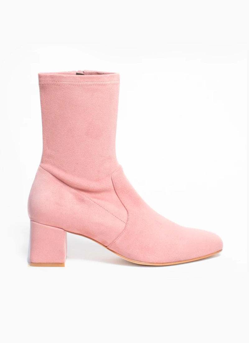 Dusty pink outlet ankle boots